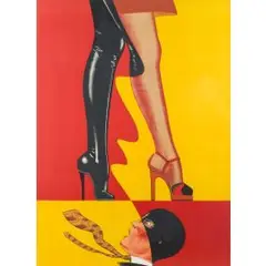 Night and day by Allen Jones, 1976, color lithograph, sold Jun 2025