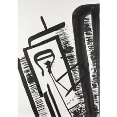 Sonderborg (19)88 by K.R.H. Sonderborg, pencil, sold Jun 2025