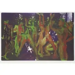 Shower by Rainer Fetting, 1989, etching, sold Jun 2025