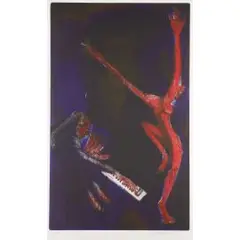 Ed mobutu (tänzerin und klavierspieler by Rainer Fetting, 1988, etching, sold Jun 2025