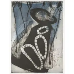 Rosies by Oliver Dorfer, 1996, etching, sold Jun 2025