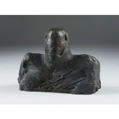 Kleiner wächter by Hede Bühl, 1976, bronze, sold Jun 2025