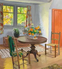 October Light (03889/A84-0006) by Isabel Kann, 1983, oil on canvas, sold Jul 2018