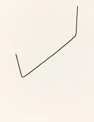 75/019 by Norbert Kricke, 1975, Tusche auf Papier, sold May 2022