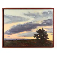 Odd Cloud by Lucy Gould Reitzfeld, Oil on canvas, sold Mar 2022