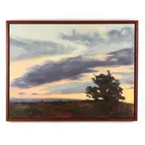 Odd Cloud by Lucy Gould Reitzfeld, Oil on canvas, sold Mar 2022
