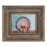 Spilling the Beans by Elizabeth Seaver, Oil on panel, sold Mar 2022