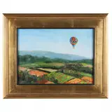 Provence by Carol Josefiak, Oil on board, sold Mar 2022