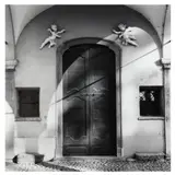 Cathedral Doors, Italy by Elizabeth Matheson, Black-and-white photograph, sold Mar 2022