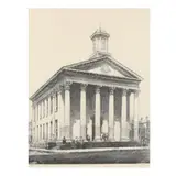 Davidson County Courthouse, Lexington, North Carolina by Louis Orr, Etching, sold Mar 2022