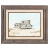 Laid Back (Nags Head, N.C.) by Allan Nance, Acrylic on gessoed Masonite, sold Mar 2022