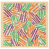 Untitled (ULAE S.13) by Jasper Johns, Screenprint in colors on Patapar printing parchment, sold Mar 2022