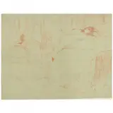 Reclining Woman, Lassitude (Femme sur le dos, Lassitude) by Henri de Toulouse-Lautrec, Lithograph printed in sanguine with the tint stone in olive green, sold Mar 2022