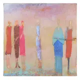 The Beginning of Secrets by Elizabeth Marin, Oil on canvas, sold Feb 2022