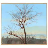 Along the Hudson by Mark Kingsley, Acrylic on board, sold Feb 2022