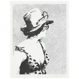 The Hat by Maud Gatewood, Lithograph, sold Feb 2022