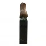 Cast Bronze Torso by John Torres, Jr, Patinated bronze, sold Feb 2022