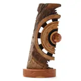 Myam III Wood Sculpture by Michael L. Jones, Contemporary, sold Feb 2022