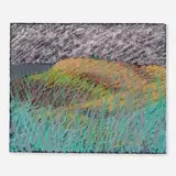 Madequesham by Richard Kemble, 2001, oil pastel on paper, sold Aug 2024