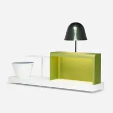 Assemblage #2 by Ronan and Erwan Bouroullec, 2004, enameled and lacquered steel, aluminum, and copper, Plexiglas, sold Jun 2022