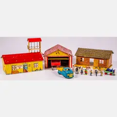 Untitled by Tin, lithograph building toys, offered Jul 2024