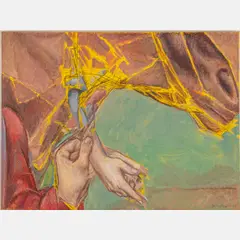 Untitled by Shirley Aley Campbell, Acrylic on canvas, offered Apr 2024