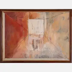 Peach by Patrick Kelly, Oil and acrylic on canvas, offered Mar 2024