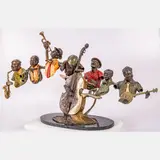 New Orleans Live by Ed Dwight, Bronze, offered Feb 2024