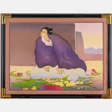 Taos Flowers by R. C. Gorman, Lithograph, offered Feb 2024