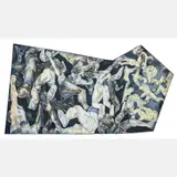 Untitled by Shirley Aley Campbell, Mixed media collage on canvas, offered Feb 2024