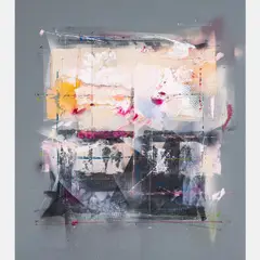 94-10 by Sheila Herschman, Mixed media on paper, offered Feb 2024