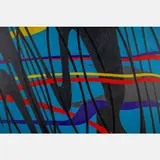 Fabric of Space #5 by James Massena March, Acrylic on canvas, offered Feb 2024