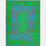 Untitled by Greg Russell, 2008, Acrylic on board, offered Dec 2023