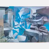 Untitled by James Massena March, Oil on canvas, offered Nov 2023