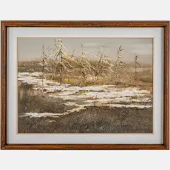 Seasons End by Fred Leach, Watercolor, offered Nov 2023