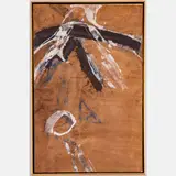 Untitled by John-Franklin Koenig, Mixed media on cotton, offered Oct 2022
