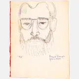 Mel by Margaret Taylor-Burroughs, Ink on paper, offered Oct 2022