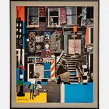 Fortune Cover,Offset by Romare Bearden, lithograph, offered Oct 2022