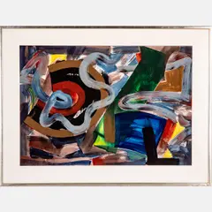 Life in Williamsburg, Brooklyn by David A. Haberman, Mixed media, offered Oct 2022