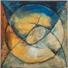 Eclipse by Patrick Kelly, Oil on canvas, offered Oct 2022