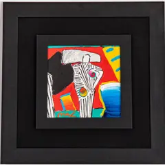 Retro Suite V: Timeline Dega #35 by Peter Max, 1998, Acrylic on lithograph on paper, offered Oct 2022