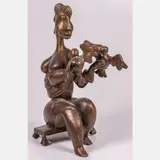 Let There be Peace by Alexandra Nechita, 2006, Bronze, offered Oct 2022