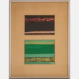 Sketches, # 5 & 6 by Thomas Salomon, Watercolor on paper, offered Sep 2022