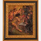 Nude Review by Eleanore Johnson Driskill, Oil on canvas, offered Aug 2022