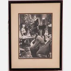Untitled by Reproduction, photograph still of it's a wonderful life, offered Aug 2022