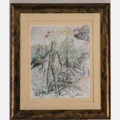 Snake Dance,Offset by Mike Tomko, lithograph, offered Aug 2022