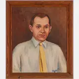 Portrait of a Gentleman by Harriet, Oil on canvas, offered Aug 2022