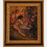 Nude Review by Eleanore Johnson Driskill, Oil on canvas, offered Jul 2022