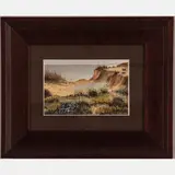 Beach Scene by Mildred Hoegler, Watercolor and gouache on paper, offered Jul 2022