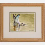 Bottoms Up by David James Rankin, Watercolor on paper, offered Jul 2022